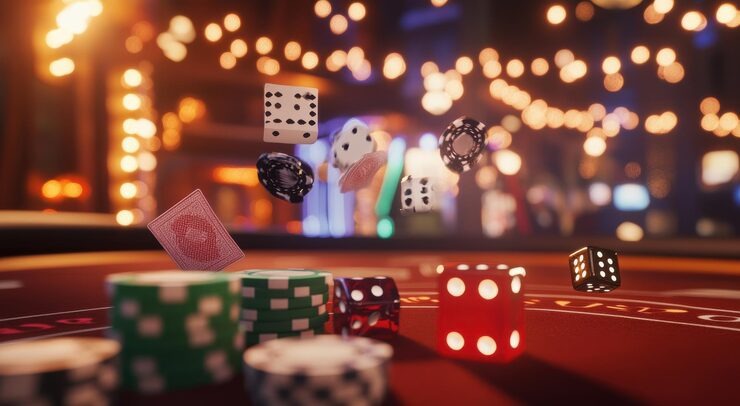Slot game display